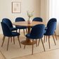 Levede 6x Dining Chairs Seat French Navy