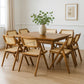 Levede 8X Foldable Rattan Dining Chairs