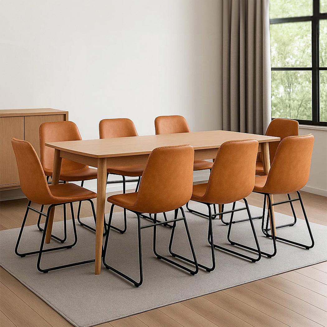 Levede 8x Dining Chairs Kitchen Table