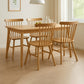 Levede 4x Dining Chairs Kitchen Windor Oak