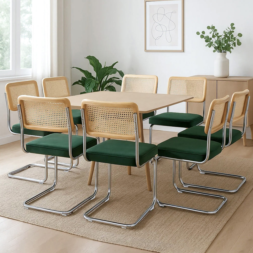 Levede 8xRattan Chair Dining Chairs