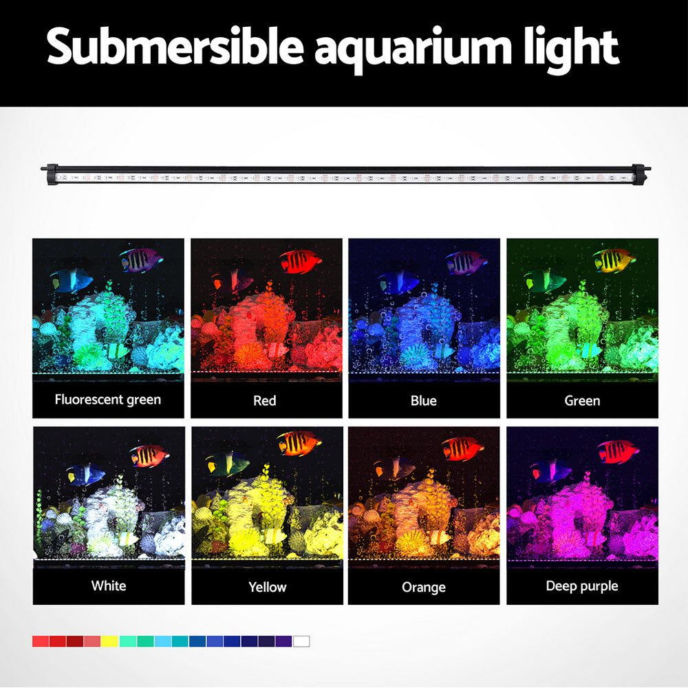 Aquarium Light Submersible Air Bubble LED 88CM