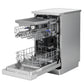 Devanti 10 Place Settings Freestanding Dishwasher Silver BDW SS