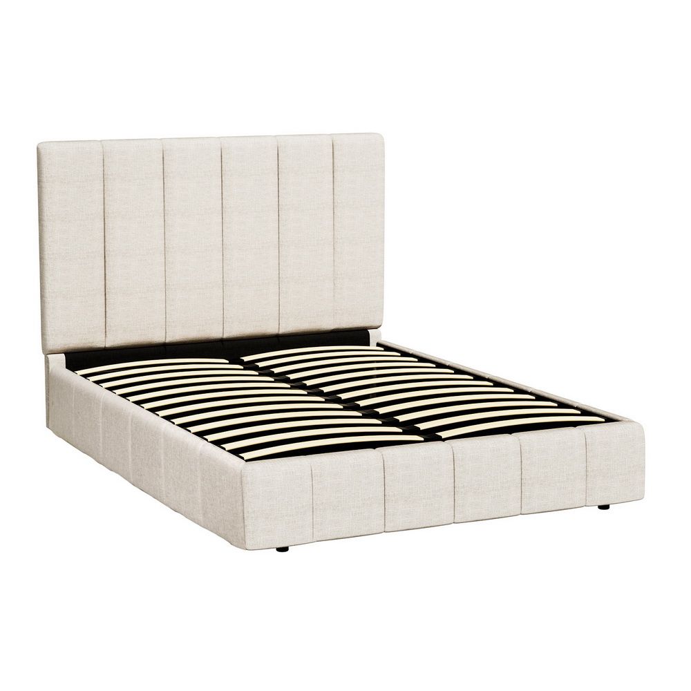 Bed Frame Queen Size - Beige TETTE