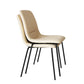 Levede Stackable Dining Chairs Kitchen Beige