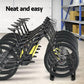 Bike Stand Rack 5 Bicycle Storage Floor Parking Holder - Black