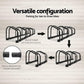 Bike Stand Rack 5 Bicycle Storage Floor Parking Holder - Black