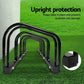 Bike Stand Rack 5 Bicycle Storage Floor Parking Holder - Black