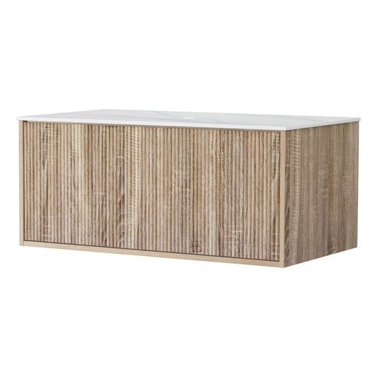 Cefito Vanity Unit 915mm Oak Bathroom Cabinet