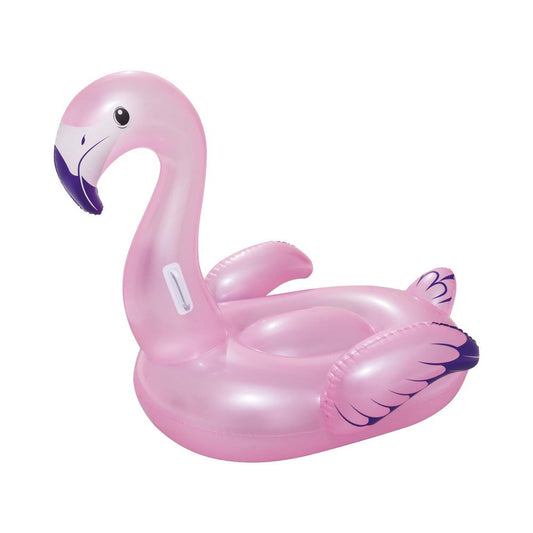 Bestway Kids Flamingo Rider Ride On Float Floating Seat Pool Lounger 1.27Mx1.27M