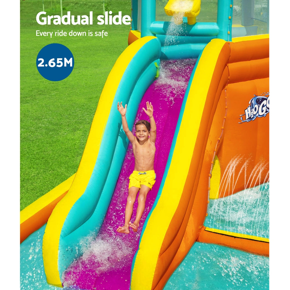 Water Slide Park 565x373x265cm Kids Swimming Pool Inflatable Play Centre