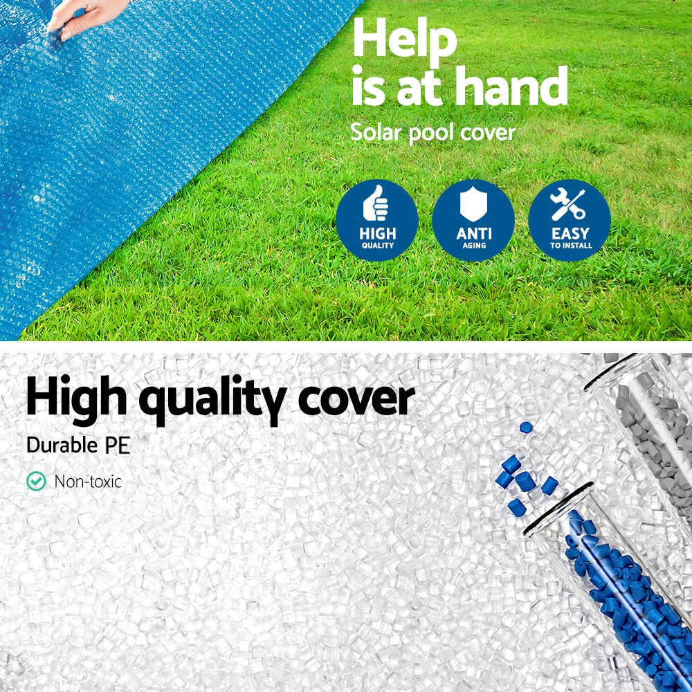 Solar Pool Cover Blanket for Swimming Pool 10ft 305cm Round - 58241