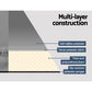 Self-Inflating Mattress Camping Sleeping Mat Air Bed Pad Single - Grey