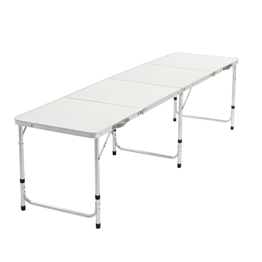 Camping Table Folding Aluminum Portable BBQ Outdoor - 240CM