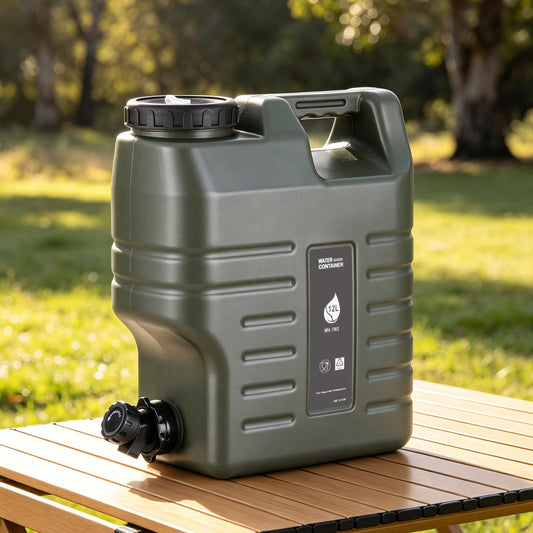Water Container 12L HomeMyGarden Jerry Can Bucket for Camping Outdoor Storage Tank