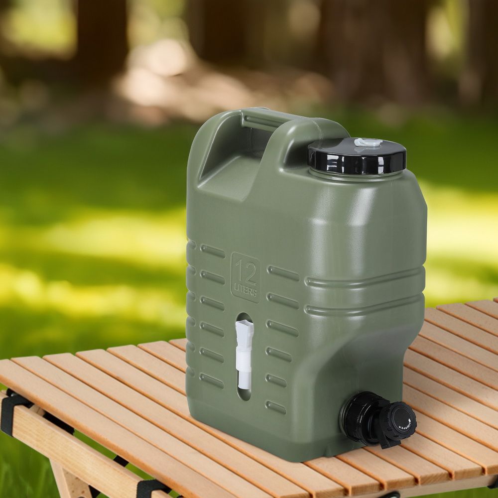 Water Container 12L HomeMyGarden Jerry Can Bucket for Camping Outdoor Storage Tank