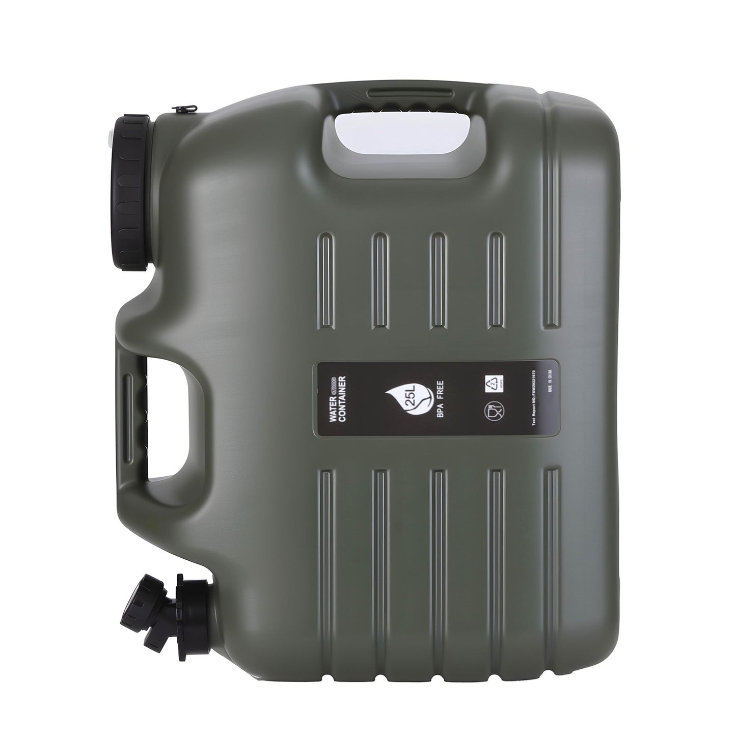 Water Container 25L Jerry Can Bucket for Camping Outdoor Storage Tank