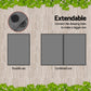 Self-Inflating Mattress Double Size - Grey