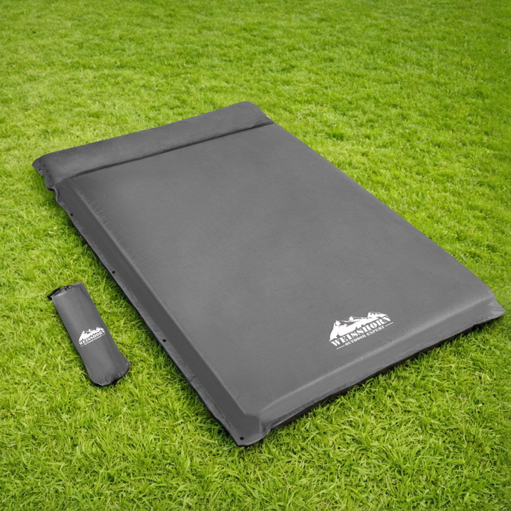 Self-Inflating Mattress Double Size - Grey