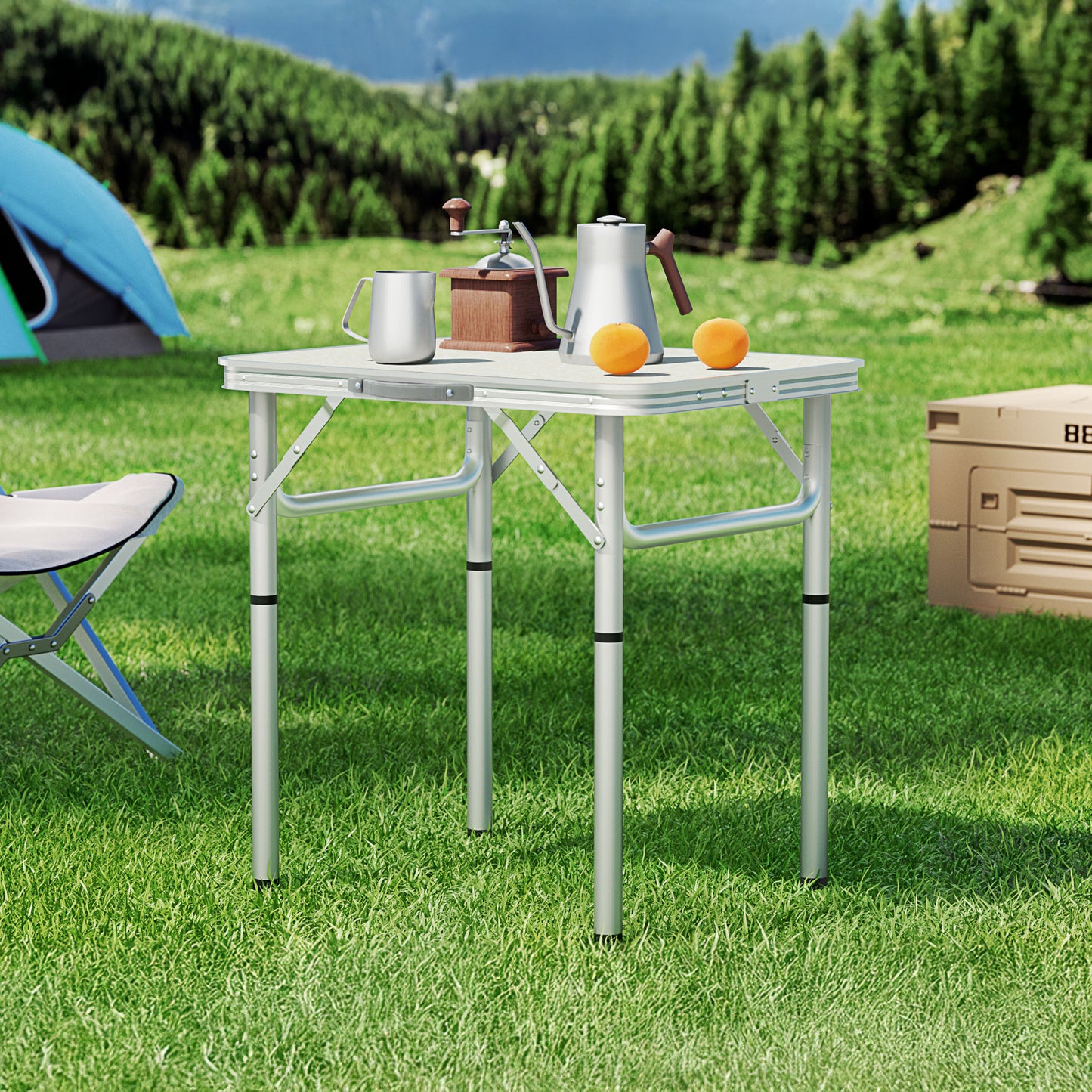 Camping Table Portable Folding 60cm