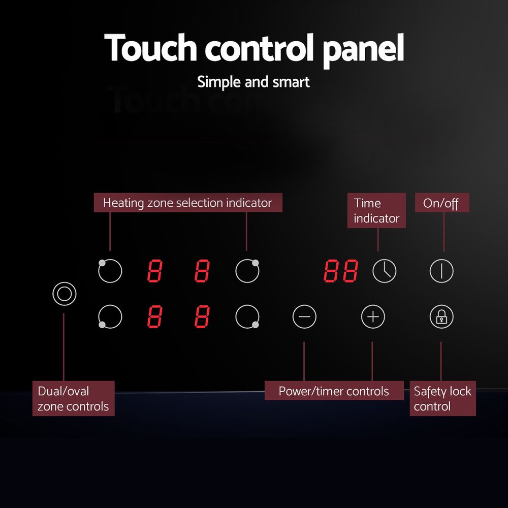 Ceramic Cooktop 77cm