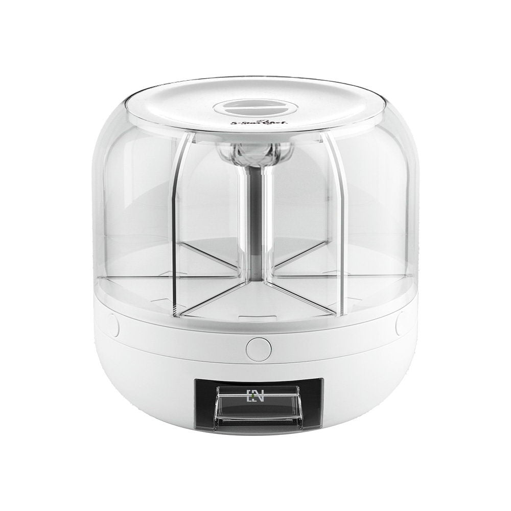 Cereal Dispenser 6 1 Rotating with Grain Container 10kg Rice Storage