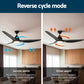 Devanti 64 Inch Ceiling Fan DC Motor w/Light w/Remote
