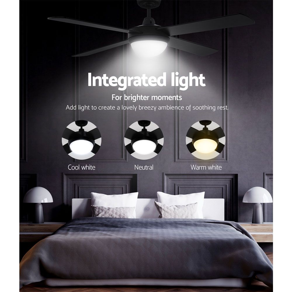 Ceiling Fan 52in, Black