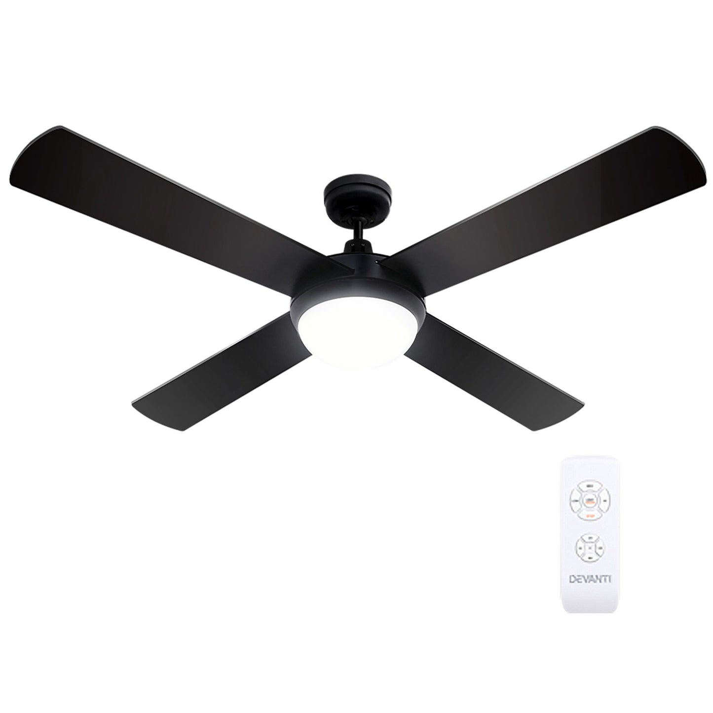 Ceiling Fan 52in, Black