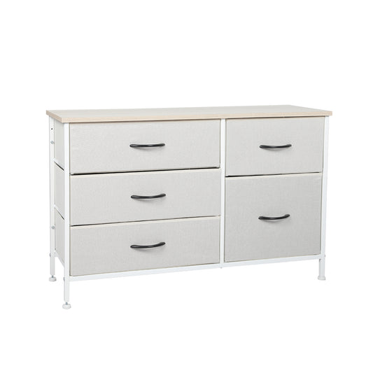 Levede Storage Cabinet Tower Chest of Beige