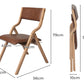 Levede 2x Dining Chairs Foldable PU Brown