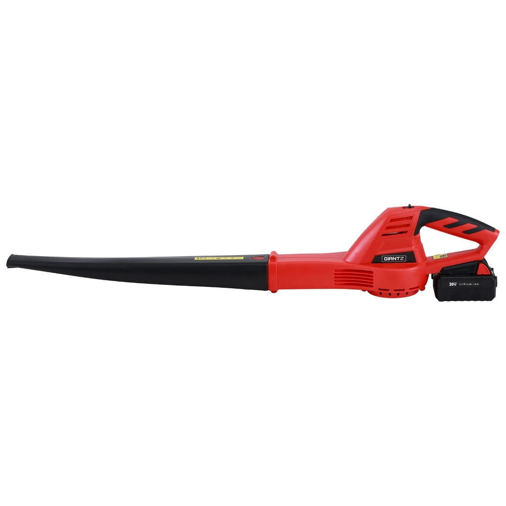 Cordless Leaf Blower 20V Powerful Garden Lawn Cleaner