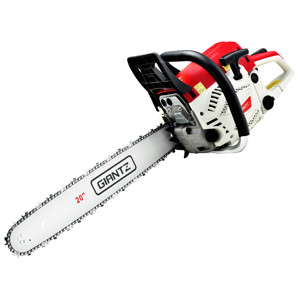 Chainsaw 58CC Commercial Petrol 20" Bar E-Start Pruning Chain Saw
