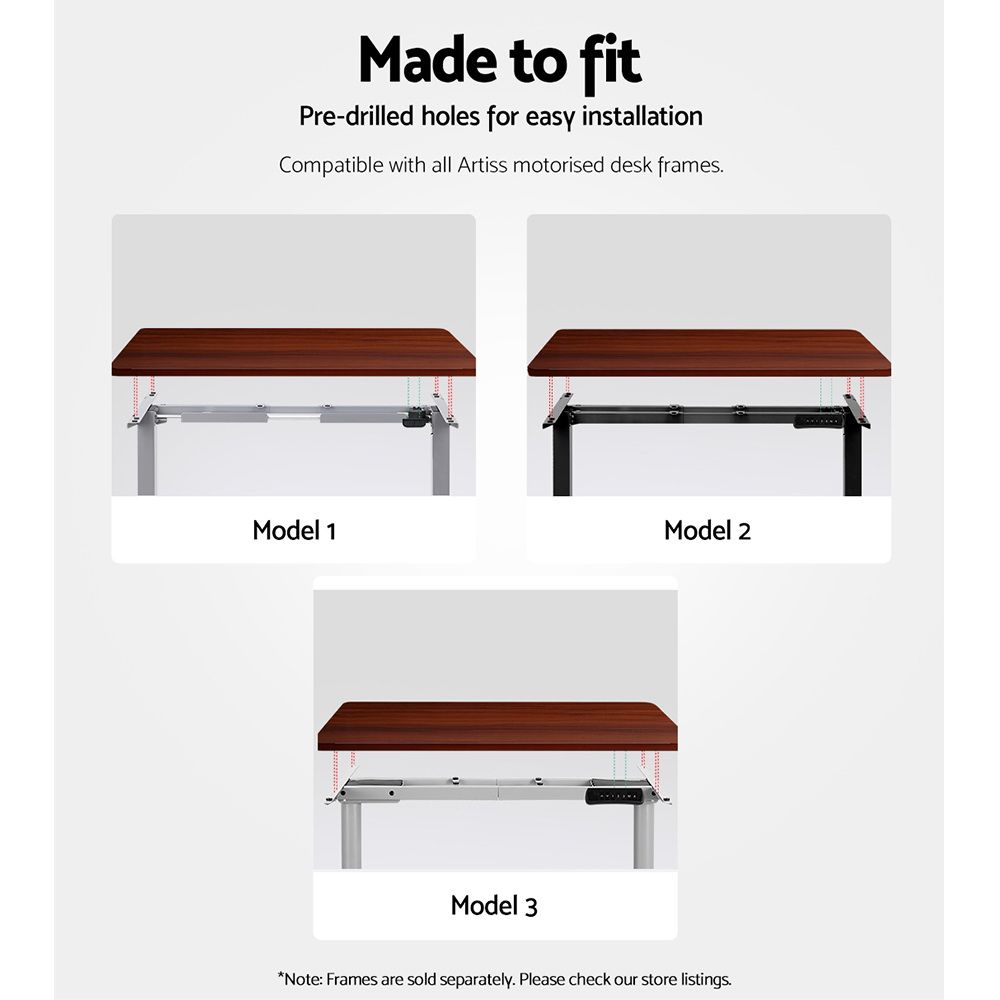Standing Desk Top 140CM - Walnut