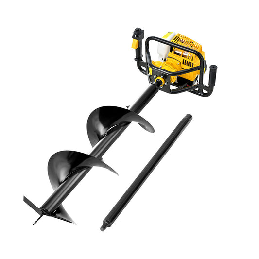 Post Hole Digger 63CC 300MM Petrol Drill Auger with Extension Bits