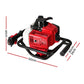 Post Hole Digger 63CC Motor Only Engine Petrol - Red