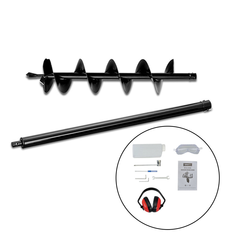 Petrol Post Hole Digger, 65CC, Drill Borer, Fence Auger Bits