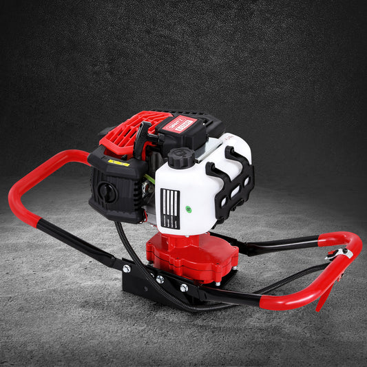 Post Hole Digger Motor 65CC Petrol Engine - Red