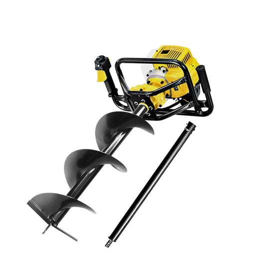 Post Hole Digger Petrol 65CC Auger Drill Borer Fence Earth Power 300mm