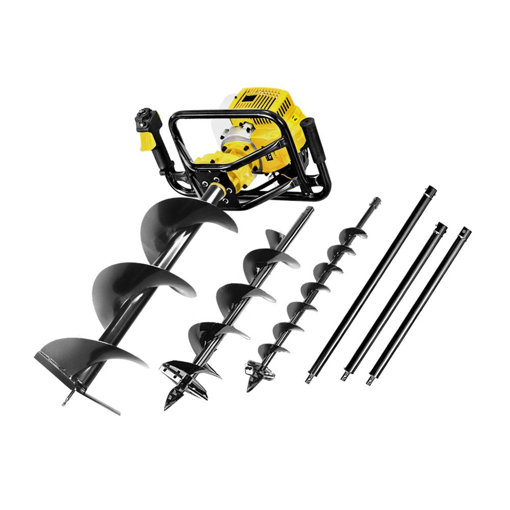 Post Hole Digger 65CC Auger Petrol Drill Borer Fence Earth Power