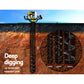 Post Hole Digger 65CC Auger Petrol Drill Borer Fence Earth Power