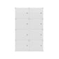 Shoe Cabinet DIY Storage Cube Shoe Box White Portable Organiser Stand