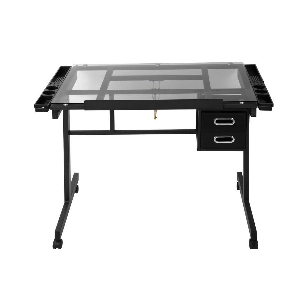 Drawing Desk Adjustable, Black/Grey