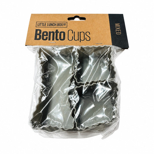 Little Lunch Box Co Mixed Bento Cups - Chrome