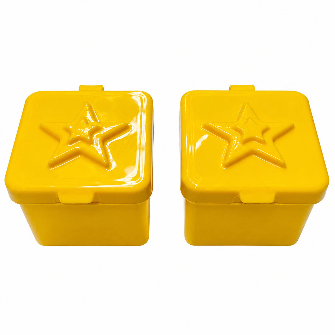 Bento Surprise Snack Boxes with Star Lids - Pineapple