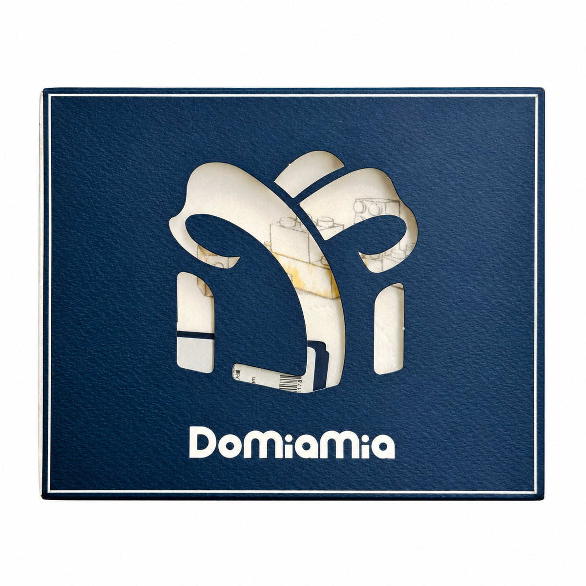 Domiamia Cloud-Shaped Pillowcase - Blocks Print
