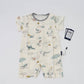 Domia Silky Bamboo Short Sleeve Baby Romper Bird Beach M