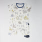 Domia Silky Bamboo Short Sleeve Baby Romper Engineering Team L80 48