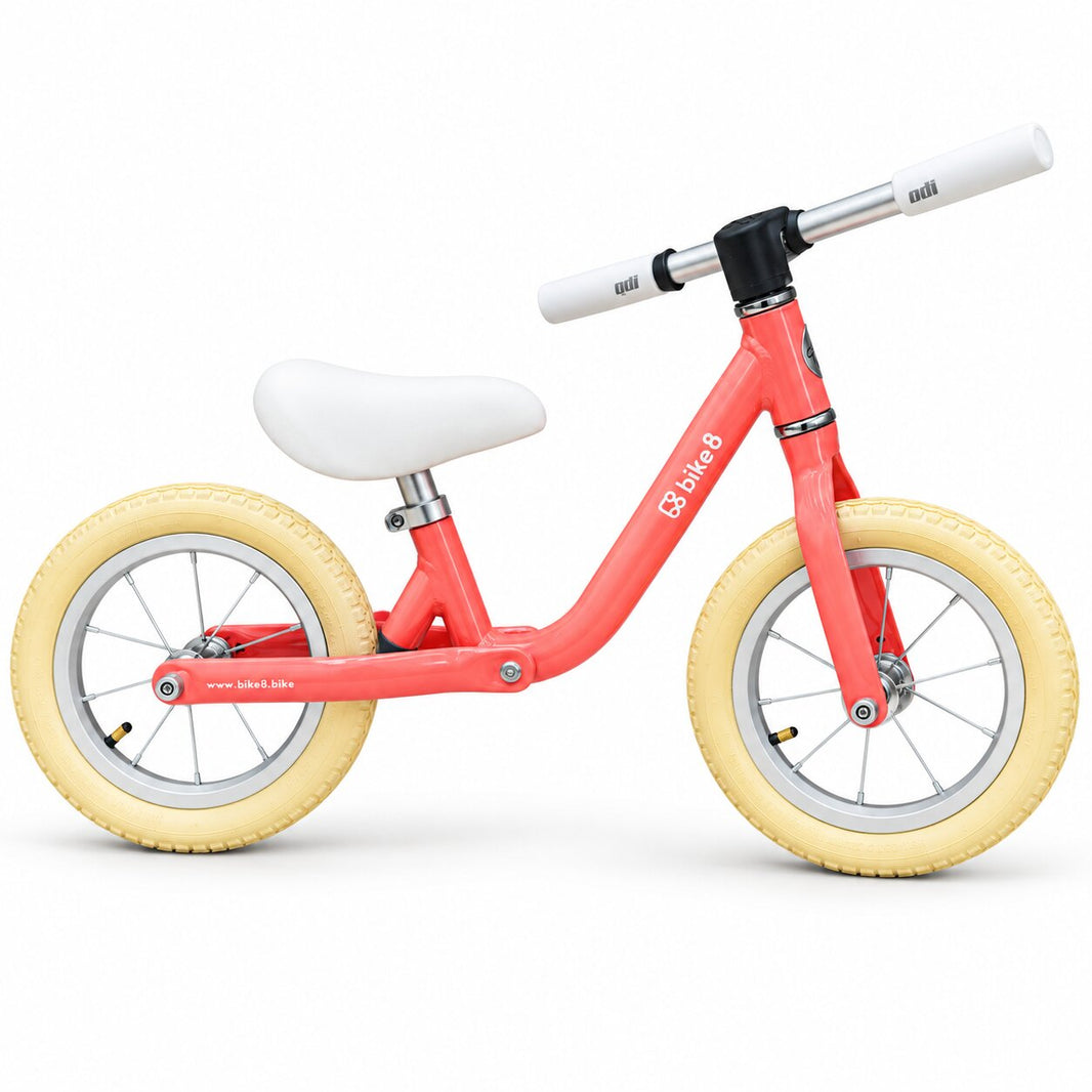 Bike8 Vintage Kids Balance Bike - Pink