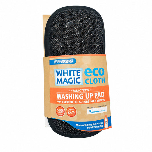 White Magic Eco Cloth Washing Up Pad - Midnight